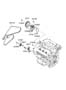 Diagram COOLANT PUMP (3300 CC - LAMBDA) for your 2014 Hyundai Sonata Limited Sedan