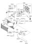 Diagram COOLING SYSTEM for your 2014 Hyundai Tucson Limited 2.4L Theta II FWD