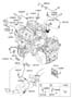 Diagram ELECTRONIC CONTROL UNIT (ECU) (3300 CC - LAMBDA) for your 2014 Hyundai VELOSTER Base Hatchback