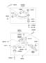 Diagram FRONT SUSPENSION LOWER & UPPER for your 2014 Hyundai Azera