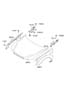 Diagram FENDER & HOOD PANEL for your 2014 Hyundai Tucson Limited 2.4L Theta II AWD