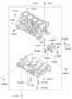 Diagram CYLINDER BLOCK (2400 CC - THETA 2) for your 2015 Hyundai EQUUS