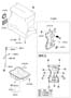 Diagram BELT COVER & OIL PAN (2400 CC - THETA 2) for your 2008 Hyundai Sonata