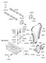 Diagram CAMSHAFT & VALVE (2400 CC - THETA 2) for your 2016 Hyundai Azera