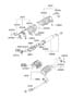 Diagram EXHAUST PIPE (2400 CC - THETA 2) for your Hyundai