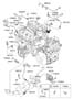 Diagram ELECTRONIC CONTROL UNIT (ECU) (3300 CC - LAMBDA) for your 2011 Hyundai Elantra