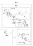 Diagram FRONT WHEEL BRAKE SYSTEM for your 2013 Hyundai Santa Fe Sport Base Sport Utility