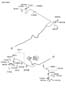 Diagram BRAKE FLUID LINES for your 2008 Hyundai