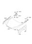 Diagram FENDER & HOOD PANEL for your 2014 Hyundai Tucson Limited 2.4L Theta II AWD