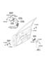 Diagram FRONT DOOR LOCKING SYSTEM for your Hyundai Sonata