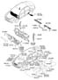 Diagram ISOLATION PAD & PLUG for your Hyundai