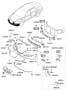 Diagram FRONT BUMPER for your 2010 Hyundai Accent