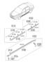 Diagram SIDE TRIM & MOULDING for your Hyundai