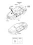 Diagram FLOOR WIRING for your 2010 Hyundai Sonata