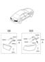 Diagram REAR COMBINATION LAMP for your 2009 Hyundai Sonata