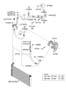 Diagram AIR CONDITIONING (A/C) SYSTEM - COOLER LINE for your 2008 Hyundai Tiburon