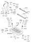 Diagram CAMSHAFT & VALVE (1800 CC - NU) for your 2014 Hyundai Tucson Limited