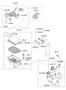 Diagram AIR INTAKE SYSTEM (1800 CC - NU) for your 2014 Hyundai Sonata Limited Sedan