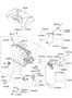 Diagram INTAKE MANIFOLD (1800 CC - NU) for your Hyundai