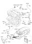 Diagram ELECTRONIC CONTROL UNIT (ECU) (1800 CC - NU) for your 2023 Hyundai