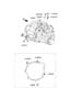 Diagram TRANSAXLE ASSY-MANUAL for your 2010 Hyundai Elantra