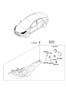 Diagram HEADLAMP for your 2012 Hyundai Santa Fe