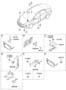 Diagram RELAY & MODULE for your 2015 Hyundai Santa Fe