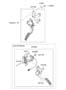 Diagram ACCELERATOR LINKAGE for your 2007 Hyundai