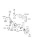 Diagram HUB-FRONT AXLE for your 2014 Hyundai Azera