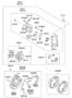 Diagram REAR WHEEL BRAKE for your Hyundai