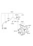 Diagram POWER BRAKE BOOSTER for your 2020 Hyundai Veloster N