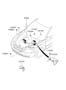 Diagram ECU (ECM) WIRING ASSEMBLY for your 2021 Hyundai Veloster N