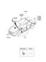 Diagram WIRING HARNESS-FLOOR for your 2005 Hyundai Sonata