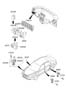 Diagram SWITCH for your 2005 Hyundai Sonata