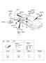 Diagram RELAY&MODULE for your 2015 Hyundai Santa Fe