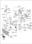 Diagram RADIATOR for your 2007 Hyundai Santa Fe