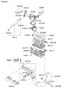 Diagram AIR INTAKE SYSTEM for your 2013 Hyundai Santa Fe