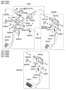 Diagram PEDAL ASSEMBLY - BRAKE & CLUTCH for your Hyundai