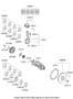 Diagram PISTON,CRANKSHAFT & FLYWHEEL for your 2010 Hyundai Azera