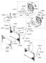 Diagram COOLING SYSTEM for your 2010 Hyundai EQUUS