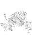 Diagram EXHAUST MANIFOLD for your 2012 Hyundai Sonata