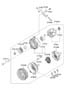 Diagram ALTERNATOR for your Hyundai