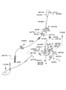 Diagram SHIFT LEVER CONTROL for your 2005 Hyundai Accent