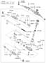 Diagram STEERING GEAR BOX for your Hyundai