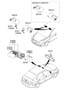 Diagram REAR DOOR MOULDING & TRIM for your Hyundai