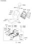 Diagram SEAT-FRONT for your 2005 Hyundai Accent