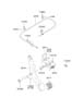 Diagram ACCELERATOR LINKAGE for your 2000 Hyundai Accent