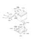 Diagram BATTERY for your 2014 Hyundai EQUUS