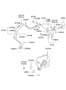 Diagram AIR CON COOLER LINE for your 2016 Hyundai Santa Fe Sport Base 2.4L Theta II FWD