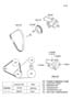 Diagram COOLANT PUMP for your 2014 Hyundai Sonata Limited Sedan 2.4L Theta II - ULEV